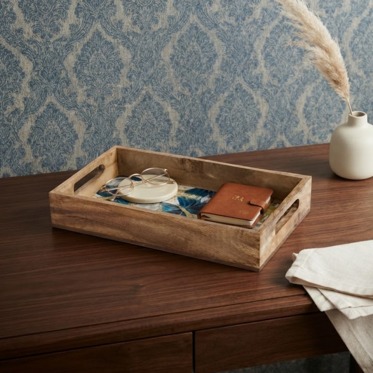 Decal Wooden Tray (GD6068)