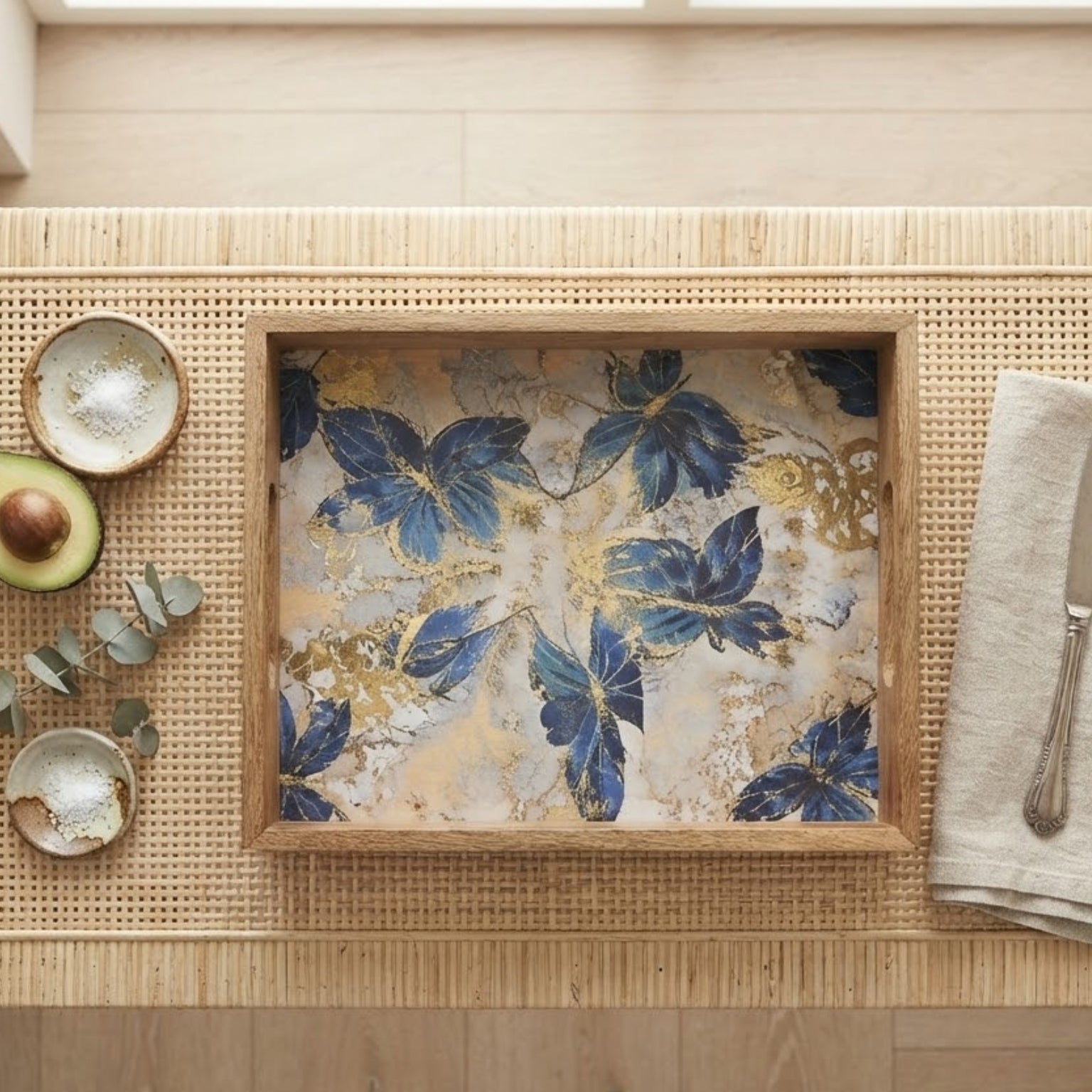 Decael Wooden Tray (GD6070)