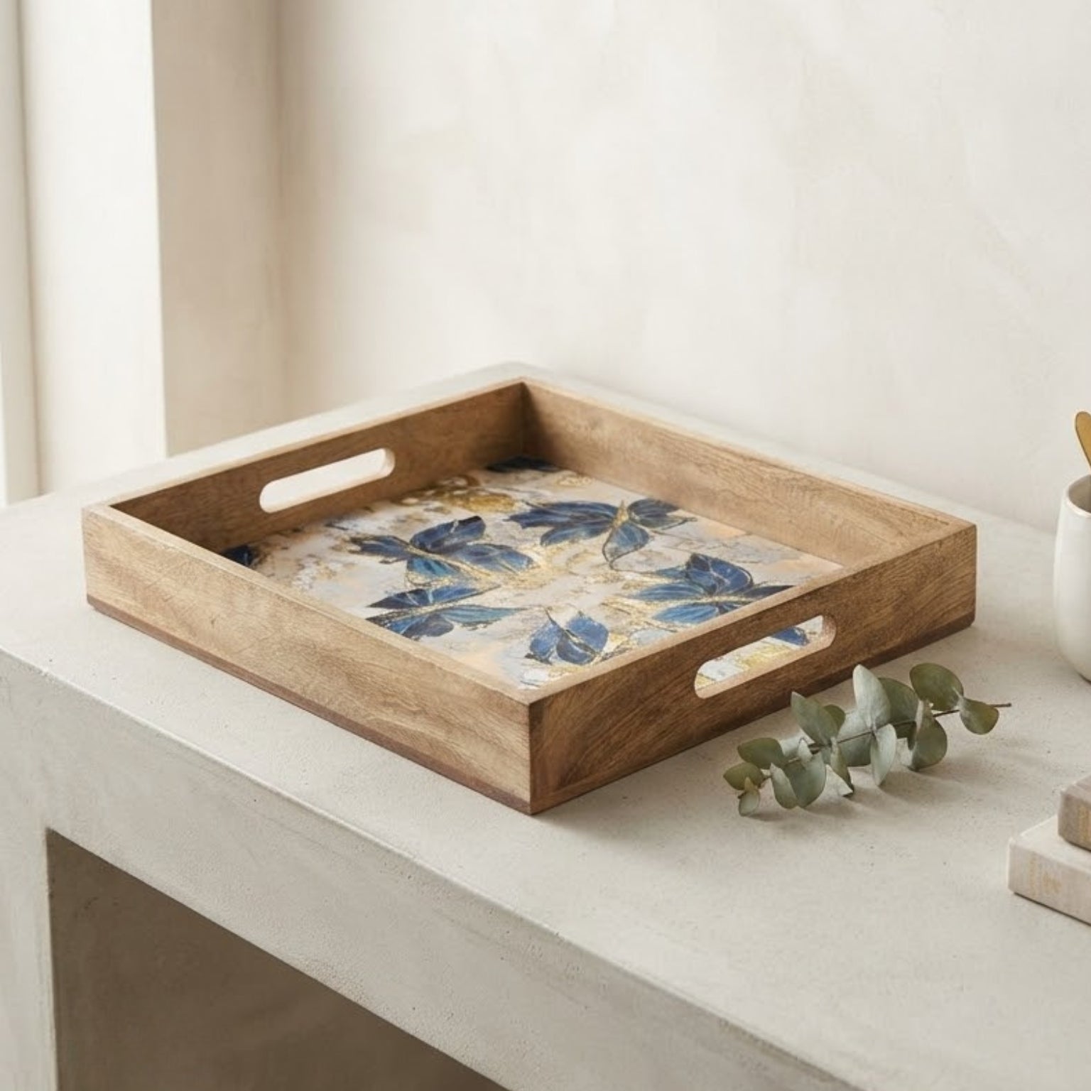 Decael Wooden Tray (GD6070)