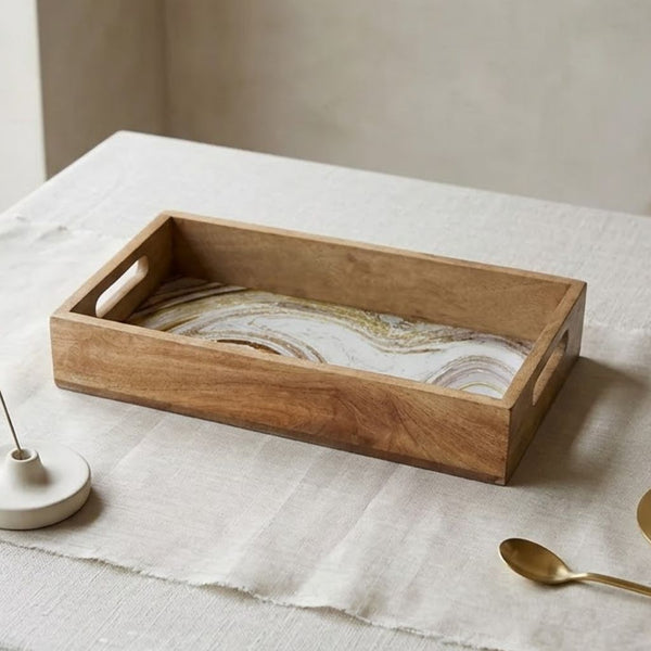 Decal Wooden Tray (GD6071)