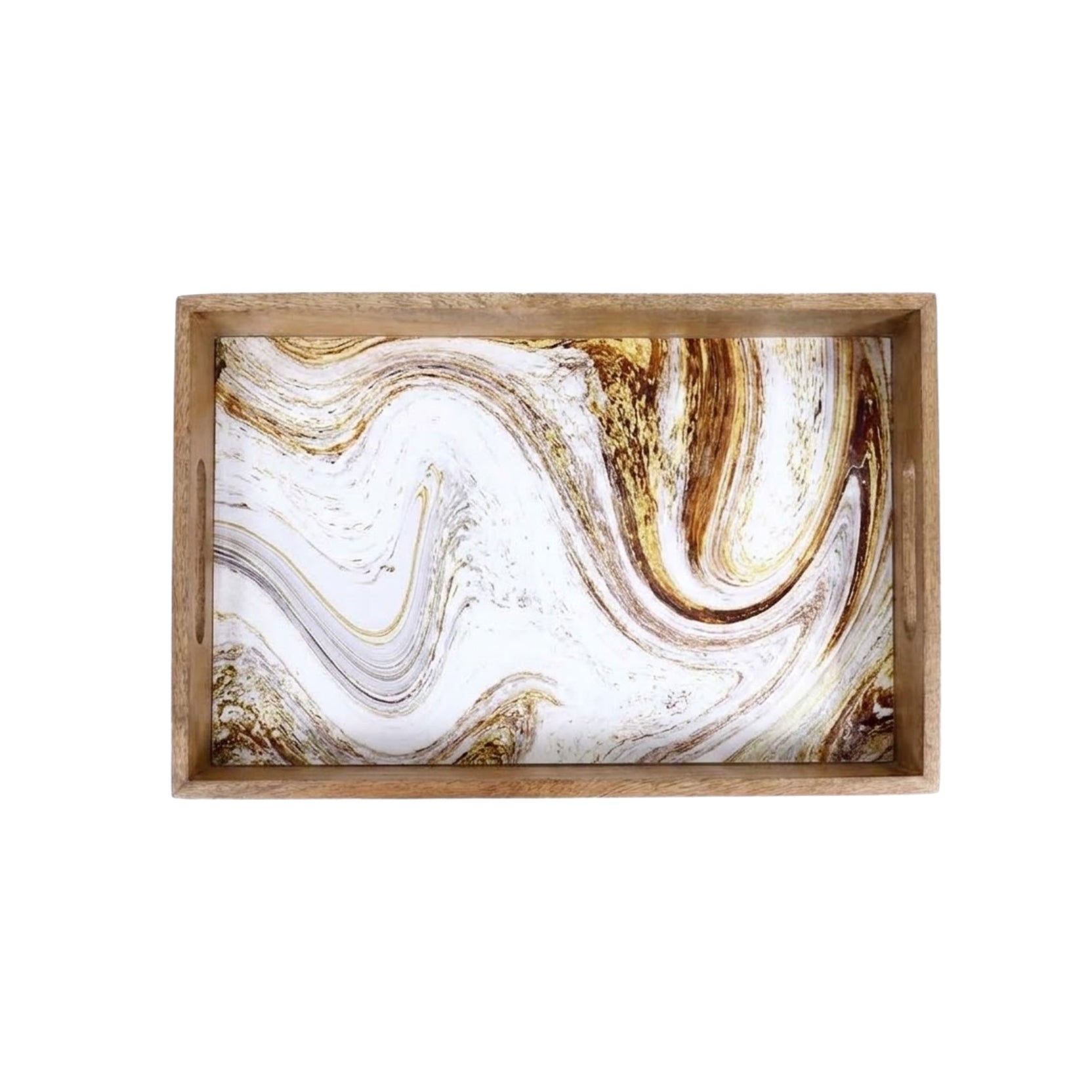 Decal Wooden Tray (GD6073)