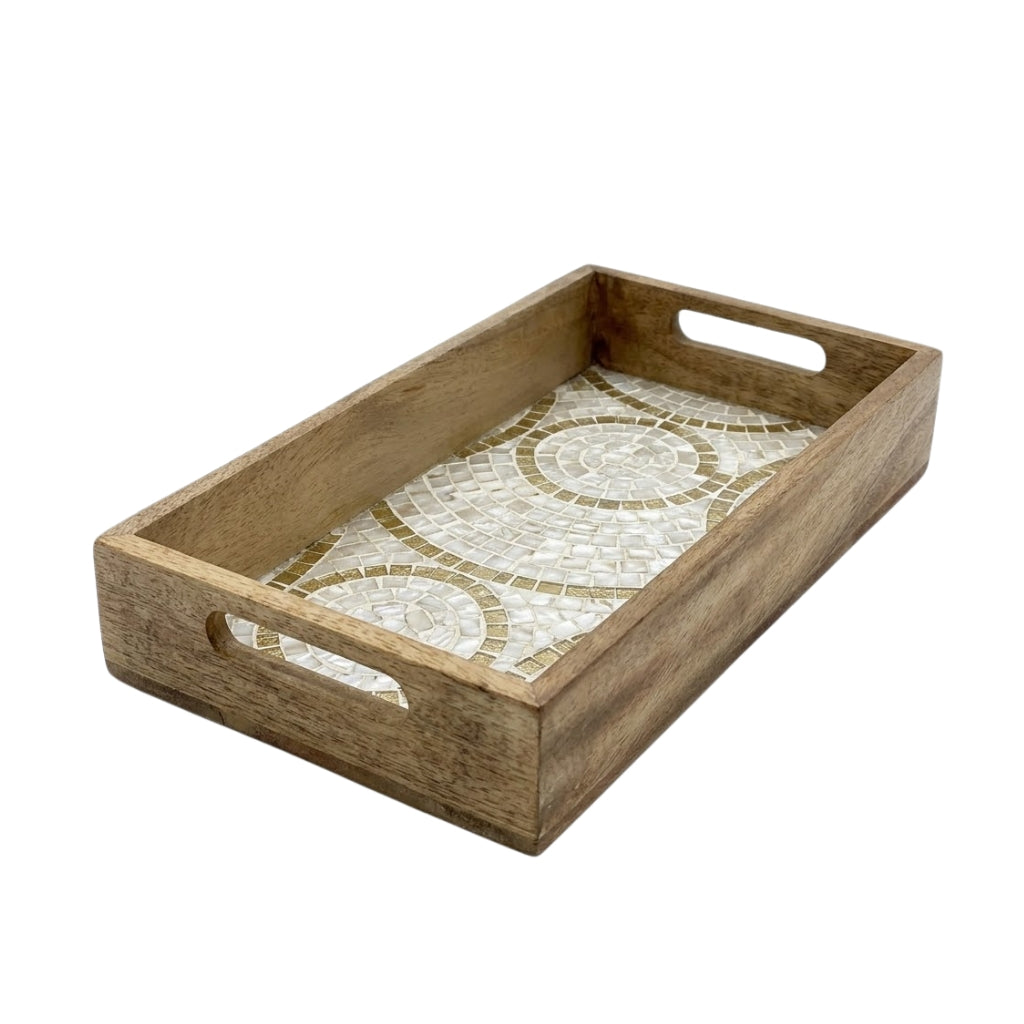 Decal Wooden Tray (GD6074)