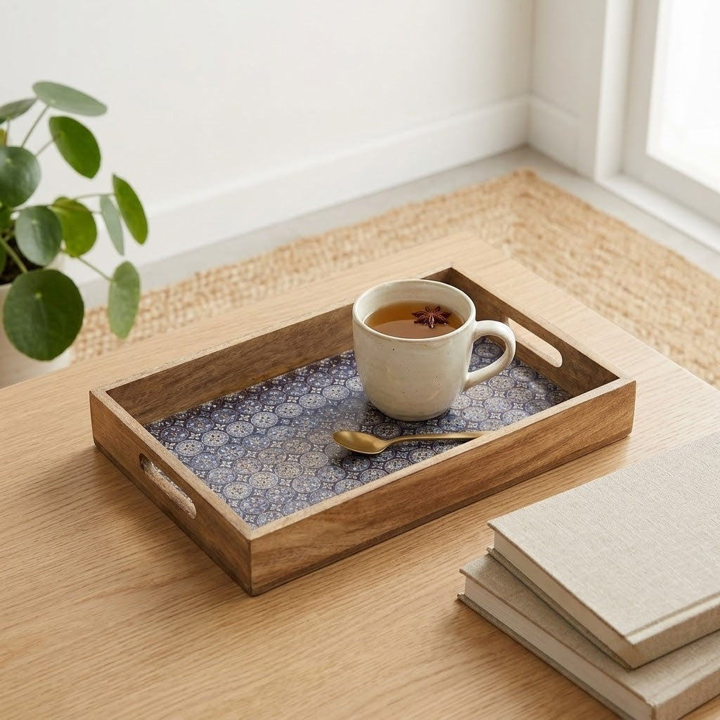 Decael Wooden Tray (GD6078)