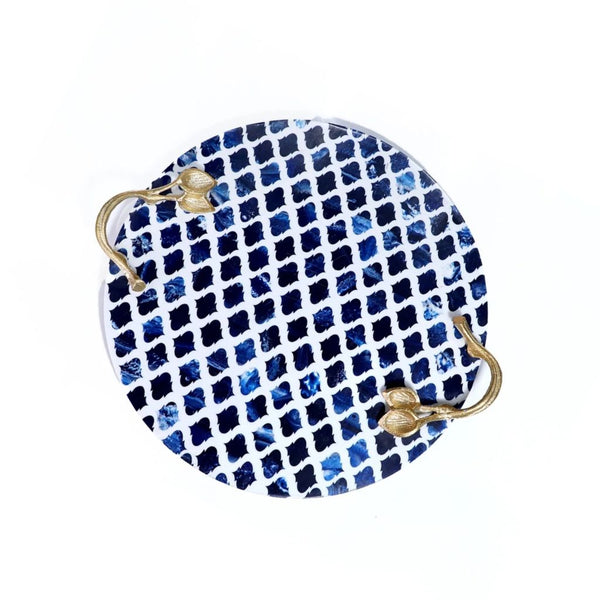 Resin Wooden tray (GD6081)