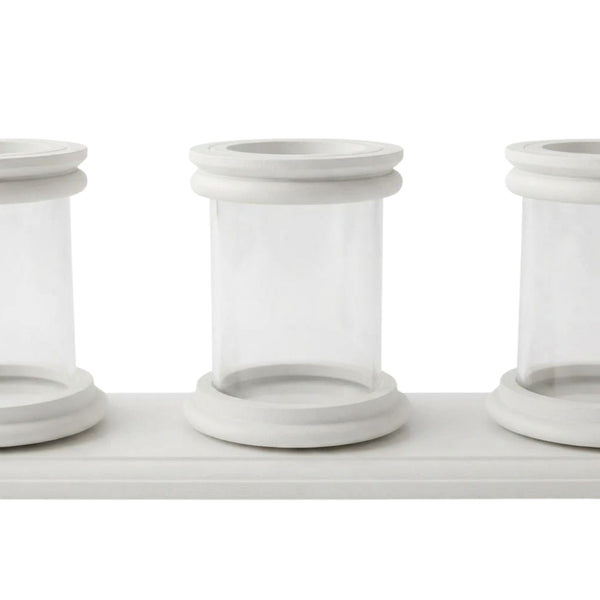 Wooden candle holder (GD6085)