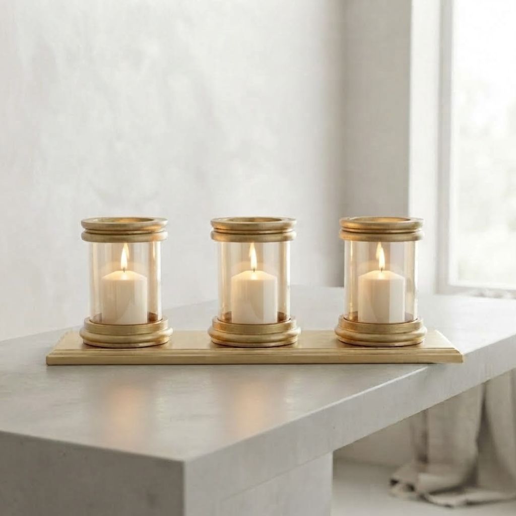 candle Wooden holder (GD6086)