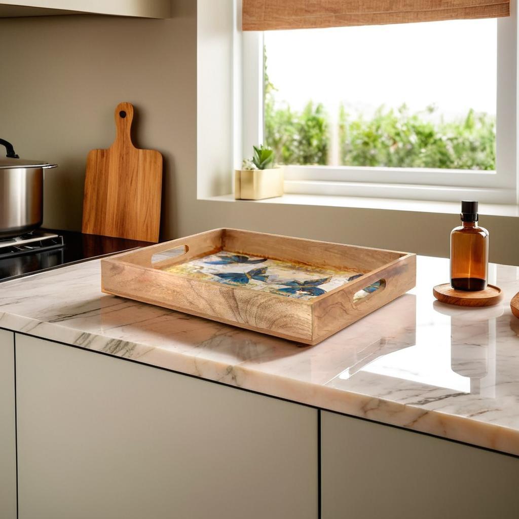 Decael Wooden Tray (GD6070)