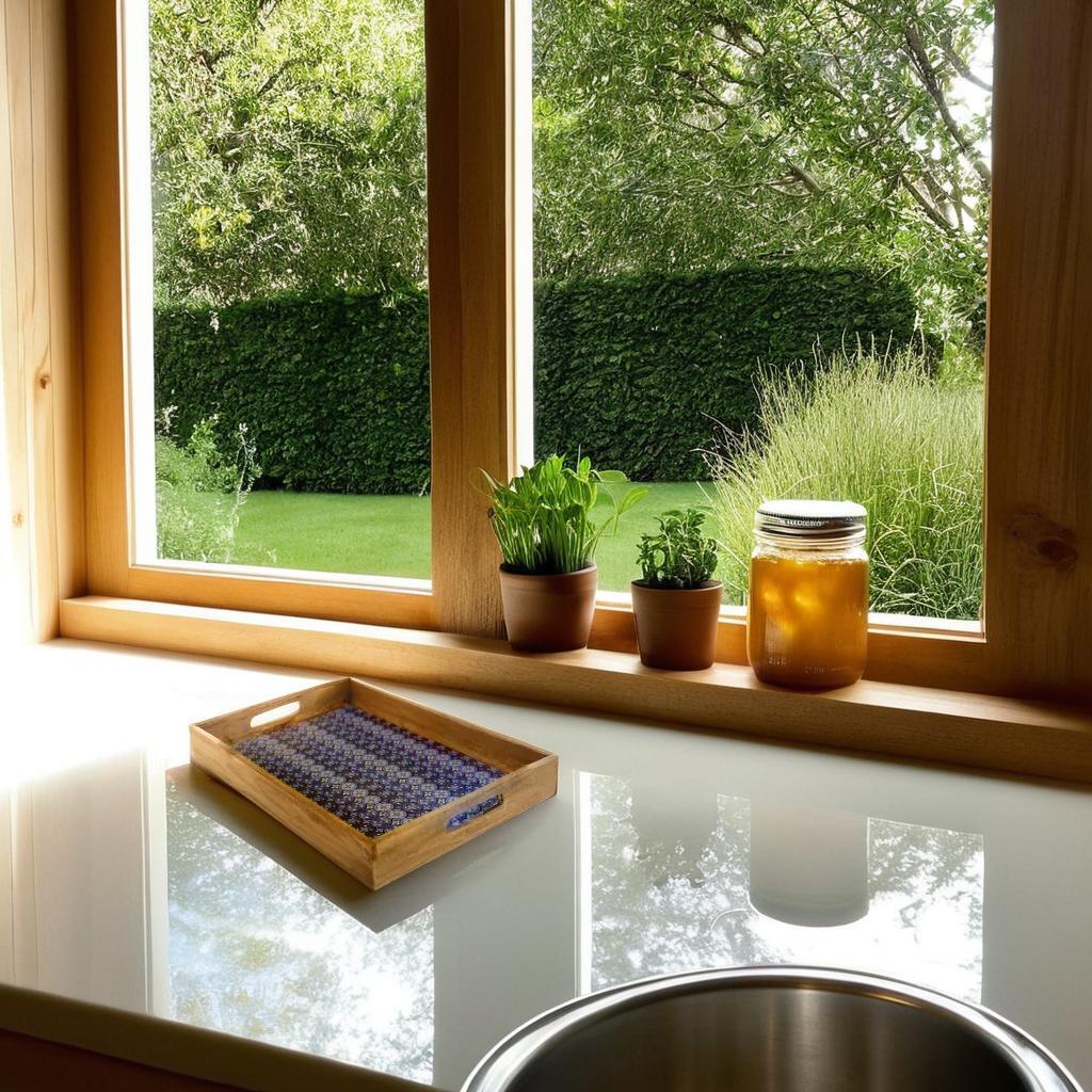 Decal Wooden Tray (GD6077)