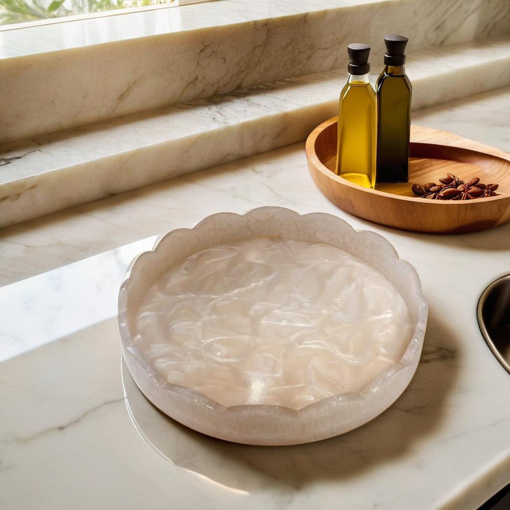 Resin Wooden tray (GD6088)