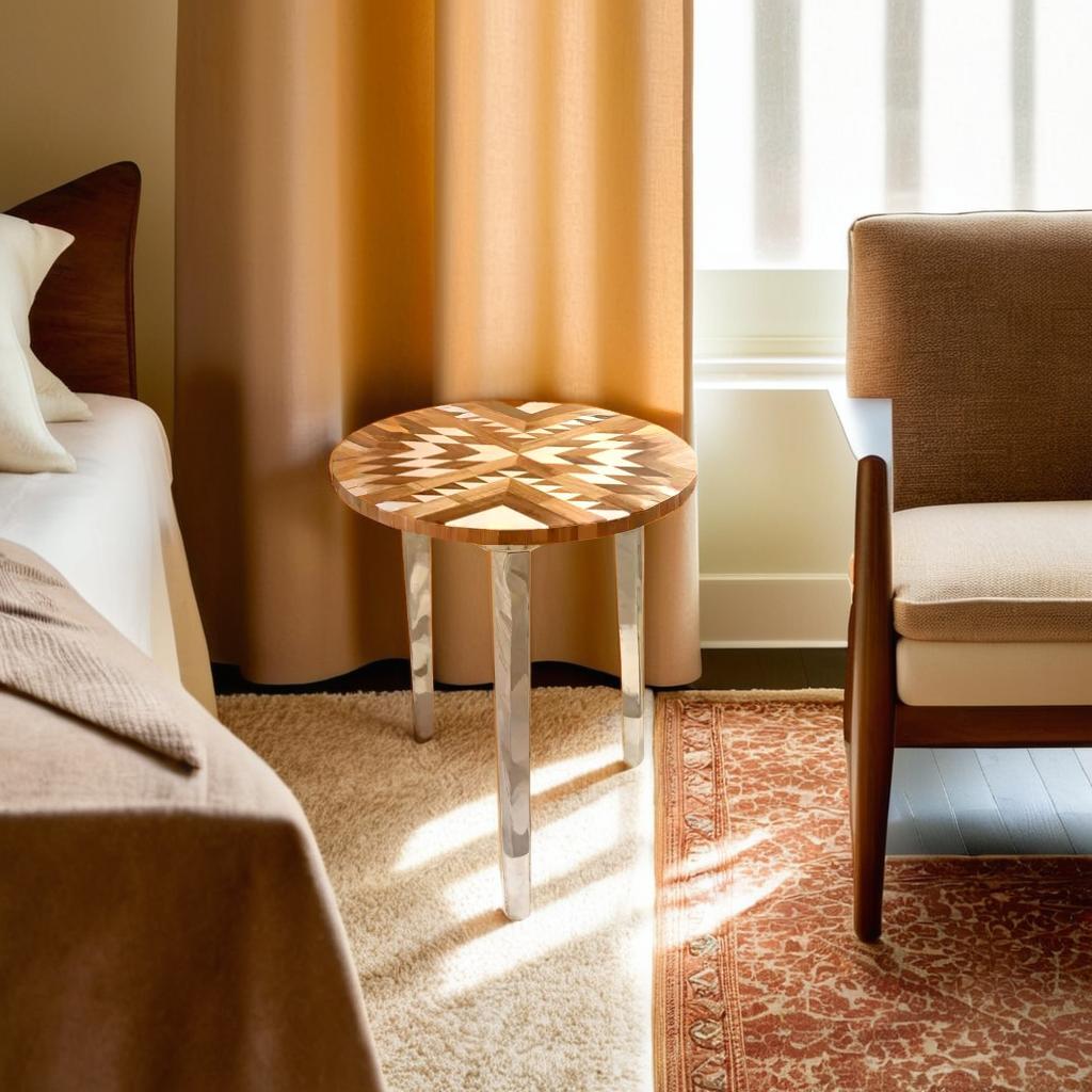 Resin Wooden table (GD6084)