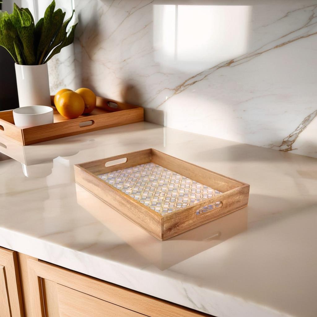 Decal Wooden Tray (GD6066)