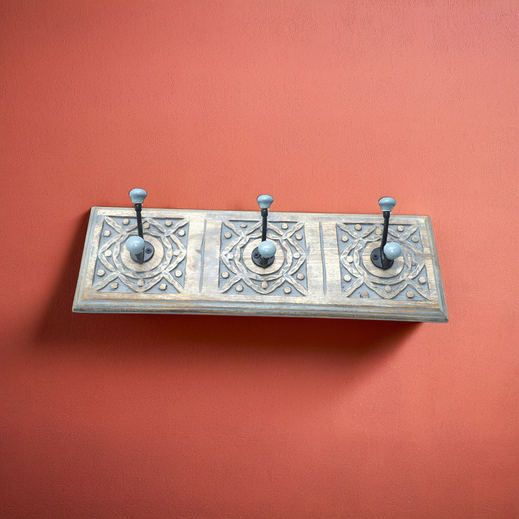 Wooden Carved Wall Hook