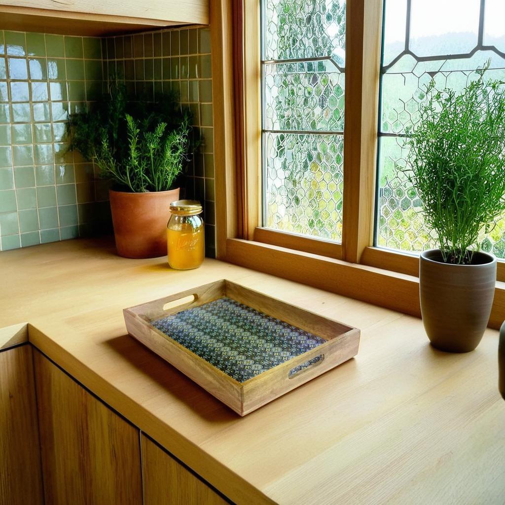 Decael Wooden Tray (GD6078)