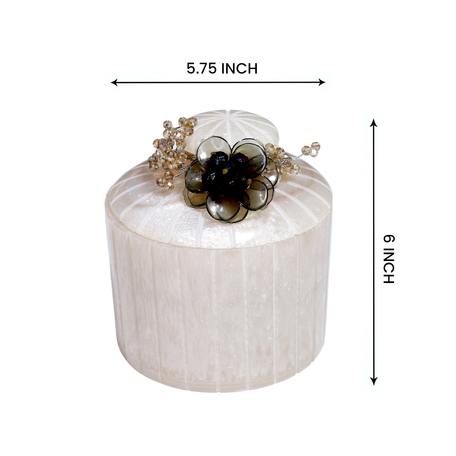 S/2 jars with MDF Wooden tray