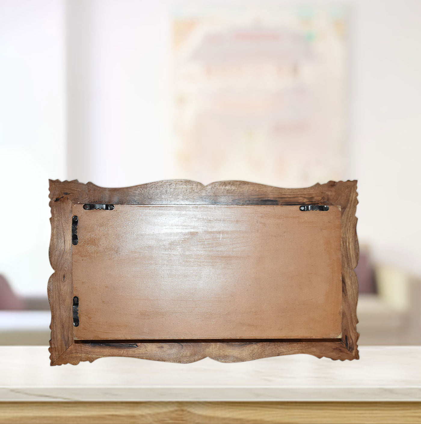 Wooden Carved  Wall Cabinet