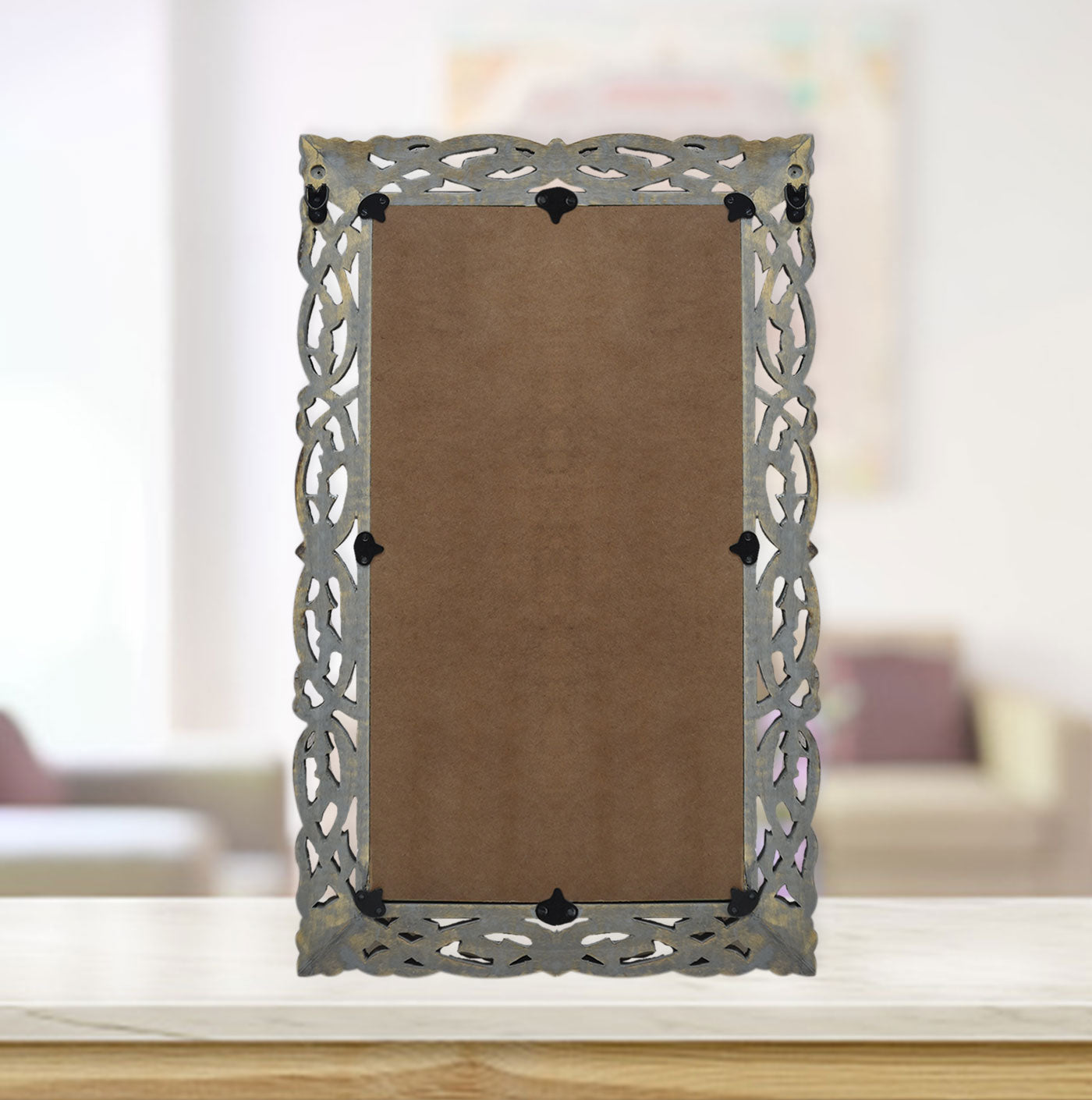 Wooden Carved Wall Mirror (GD1613)