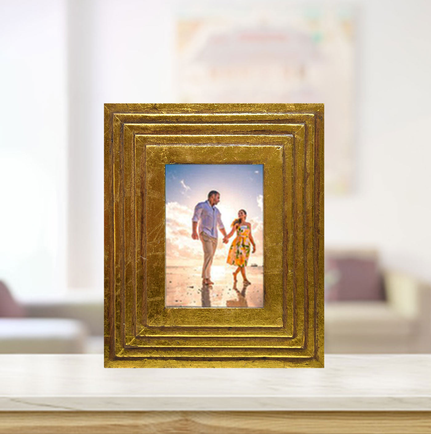 Wooden Carved Antique Photo Frame (GD1549)