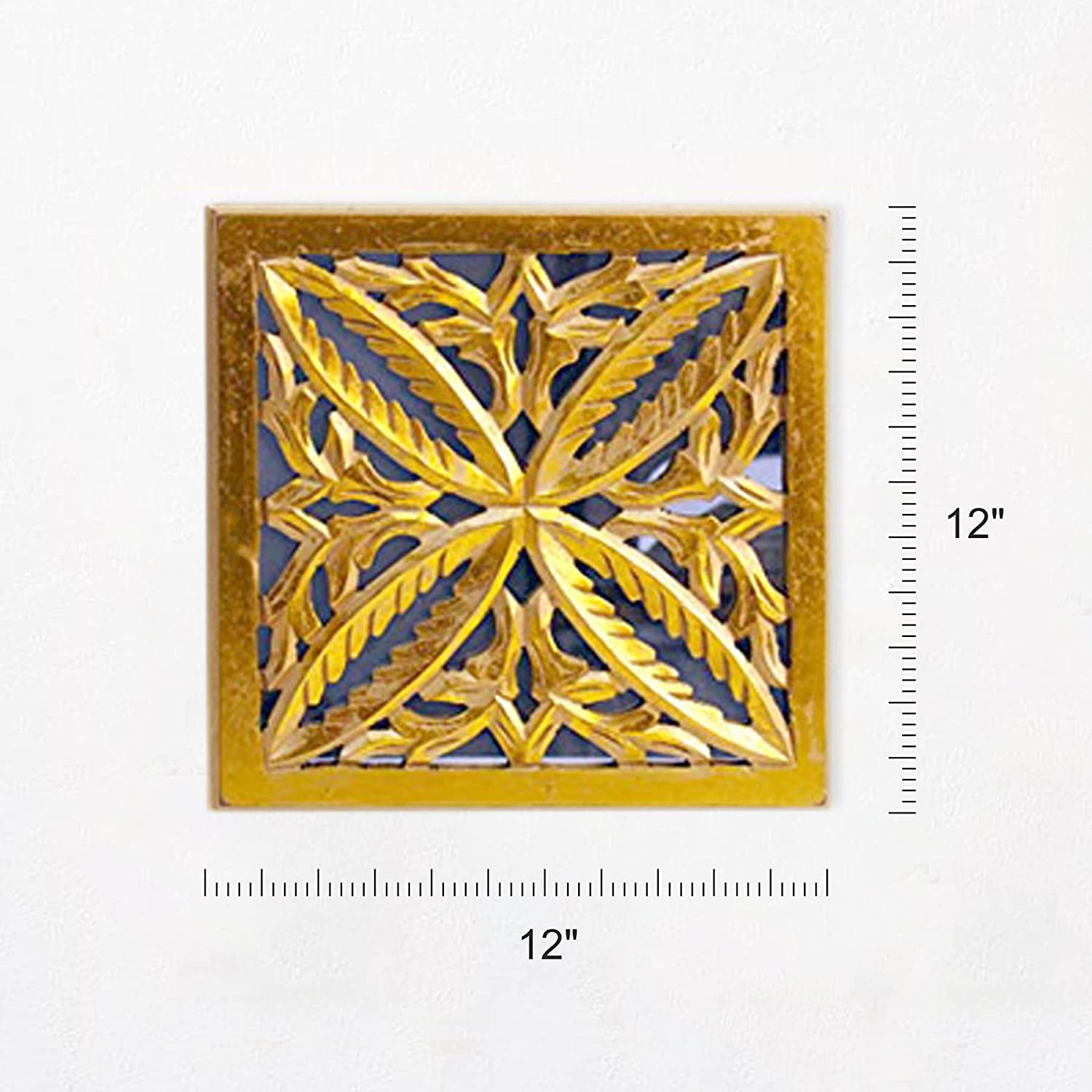 Wooden Carved Wall Panel, Set of 3 (GD2023)