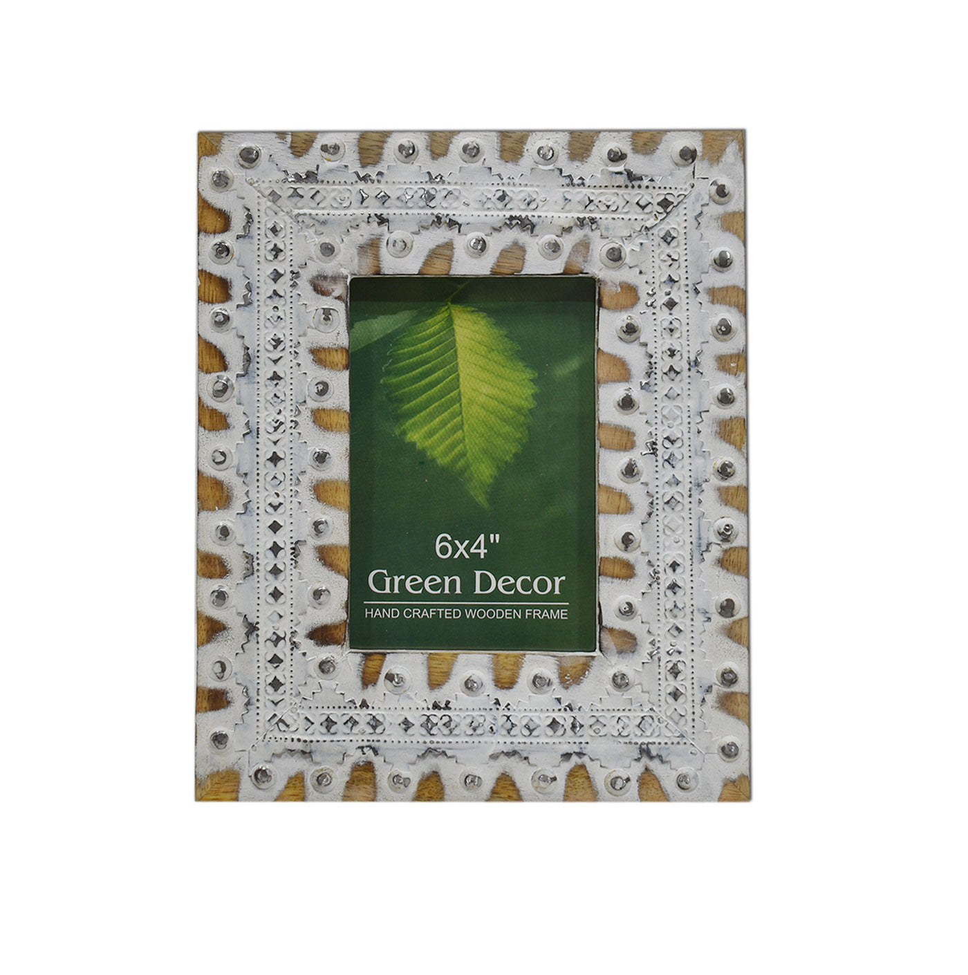 Wooden Carved Vintage Photo Frame (GD1520)