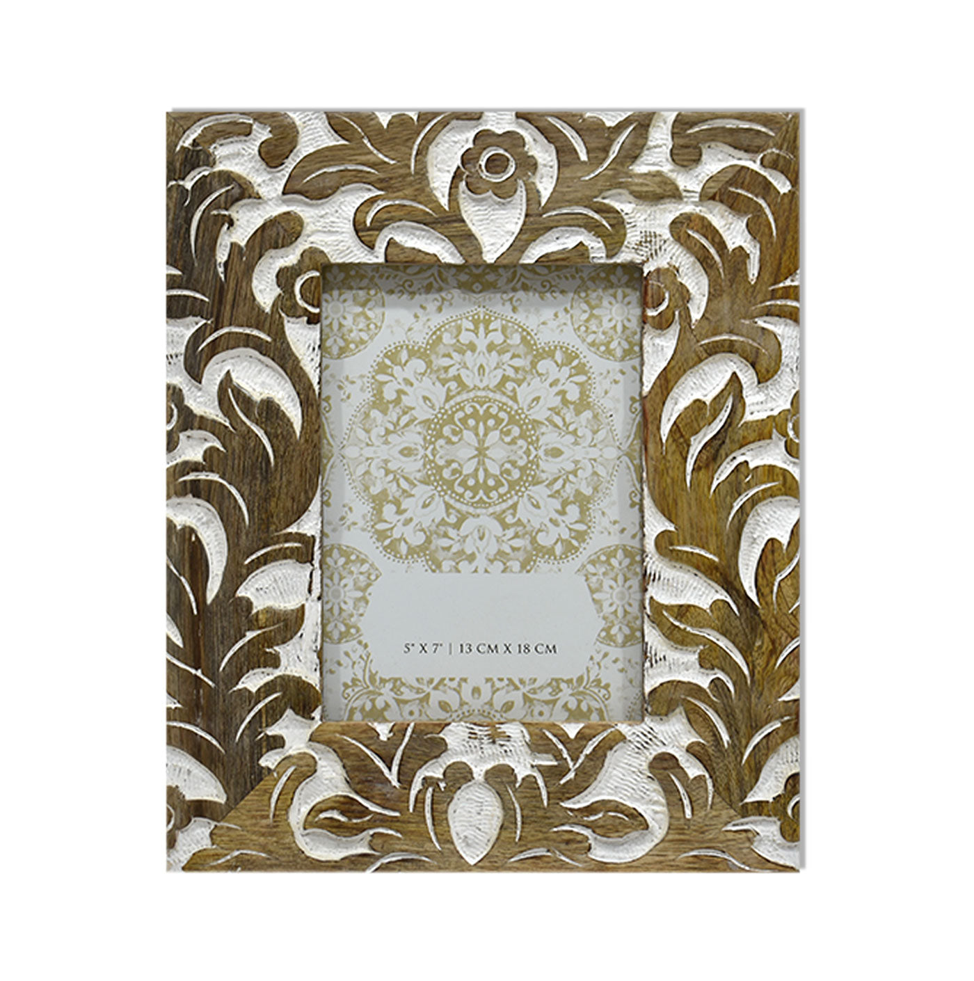 Wooden Carved Antique Photo Frame (GD1553)