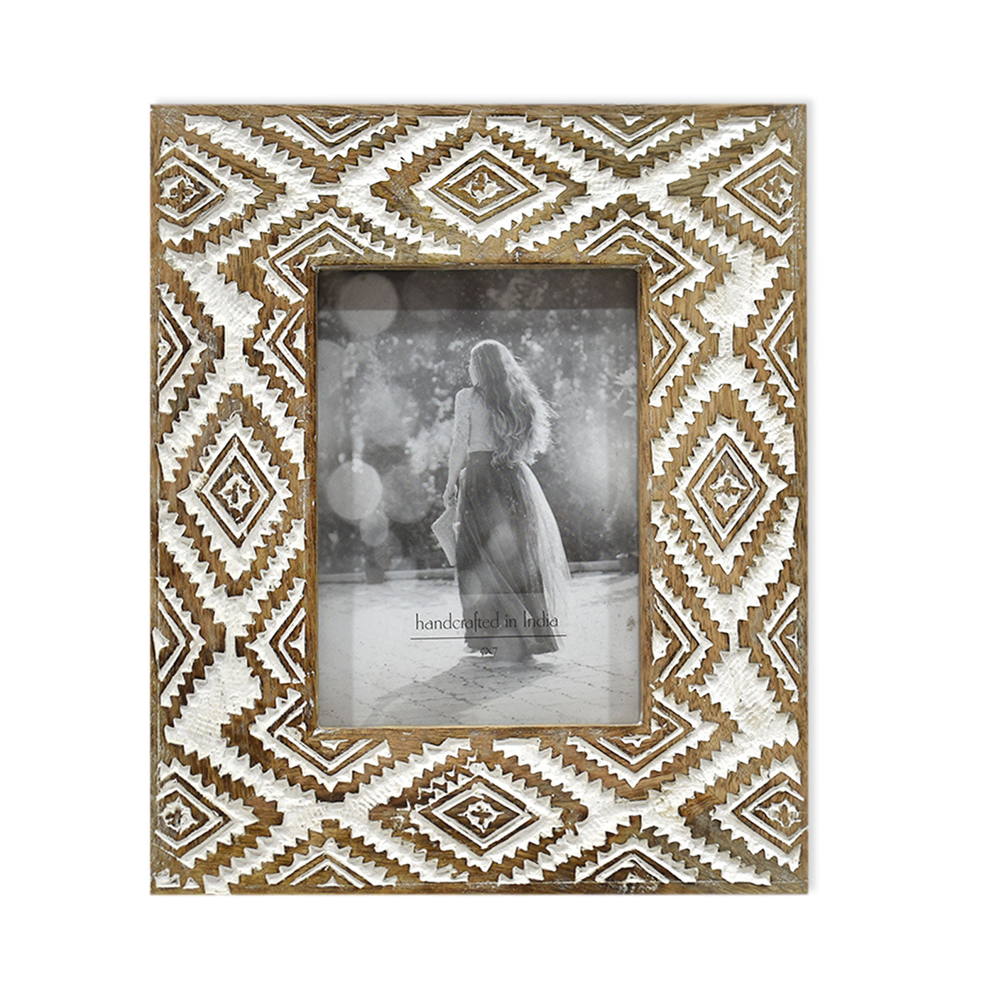 Wooden Carved Antique Photo Frame (GD1551)
