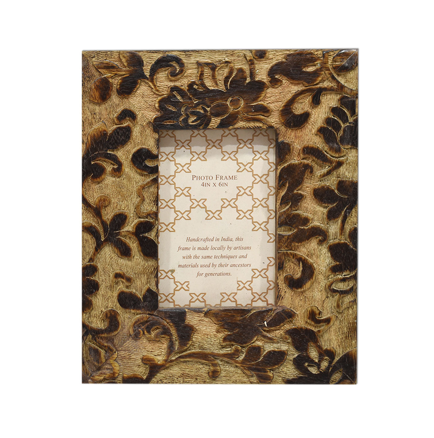 Wooden Carved Antique Photo Frame (GD1547)